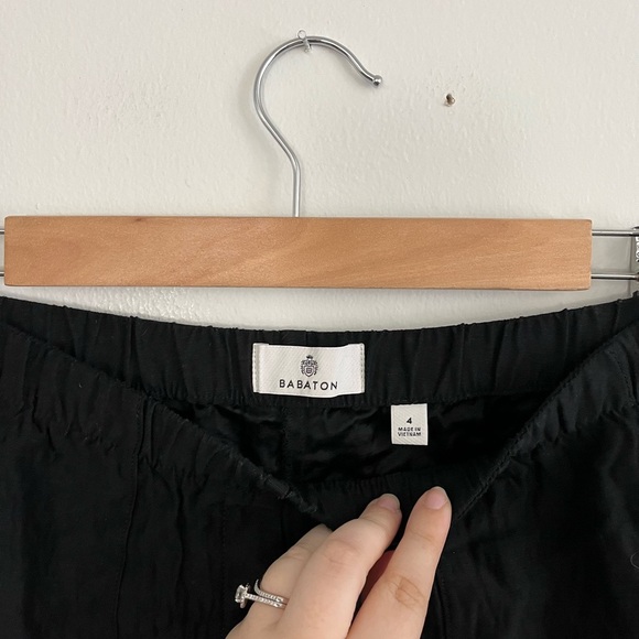 Babaton Black Straight Cargo Pants - Picture 3 of 7